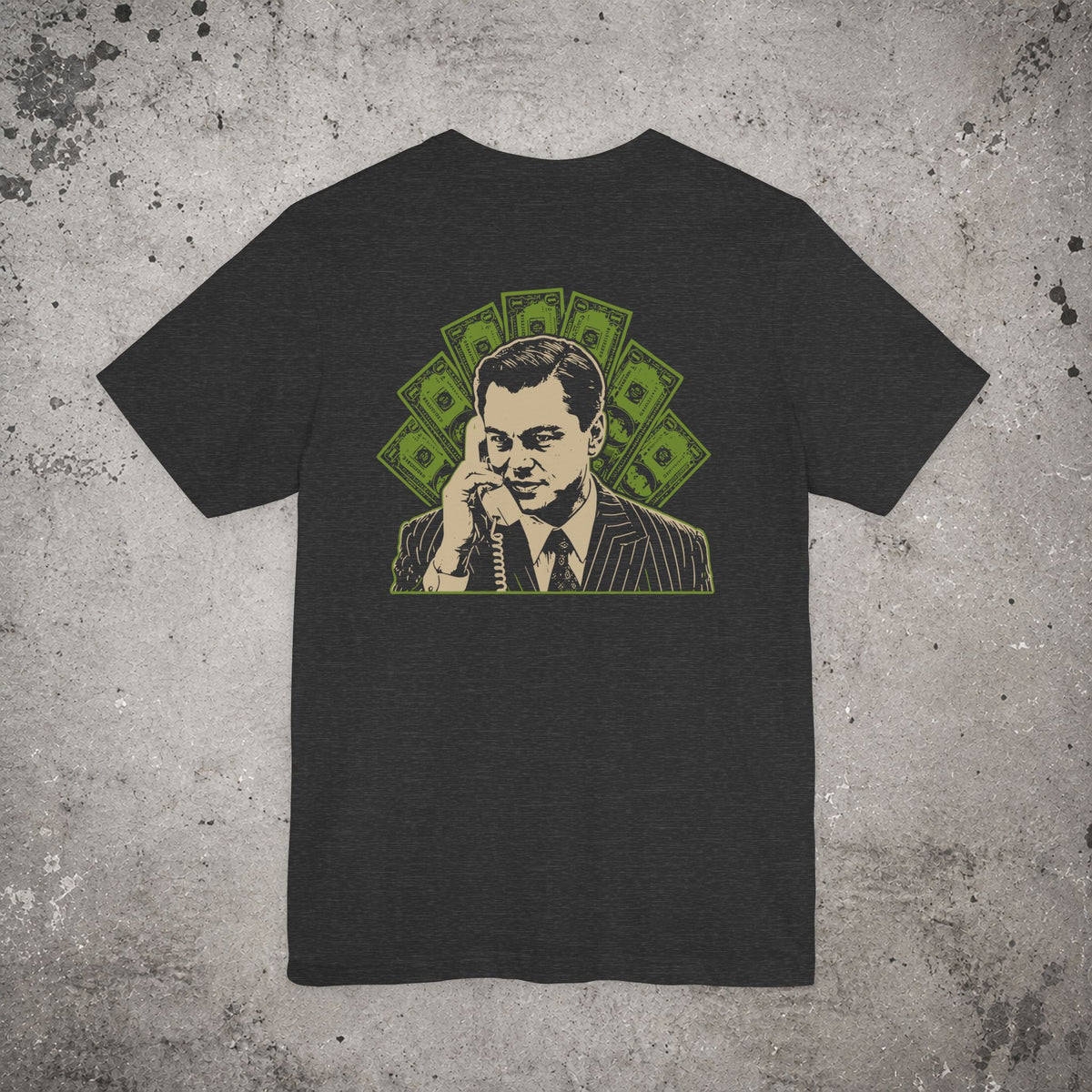 Wall Street Backprint T-Shirt – Trading Graphic Tee