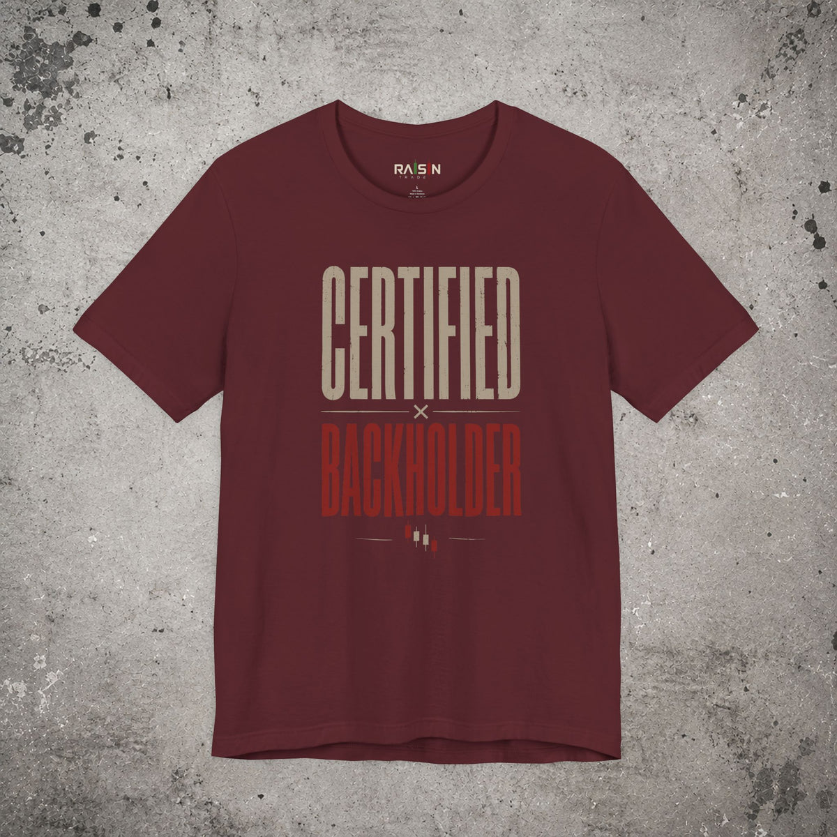Certified Backholder T-Shirt – Trading Graphic Tee