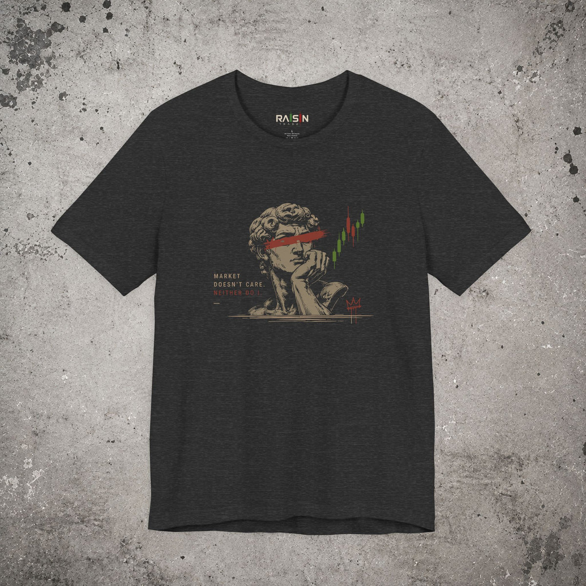Market Doesn't Care T-Shirt – Trading Graphic Tee