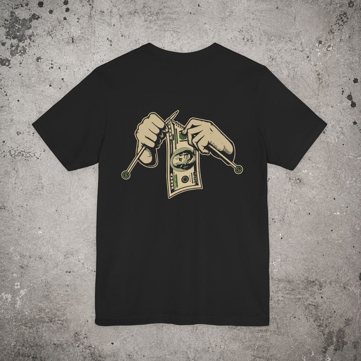 Cash Control Backprint T-Shirt – Trading Graphic Tee