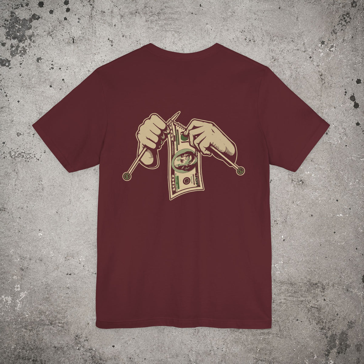 Cash Control Backprint T-Shirt – Trading Graphic Tee