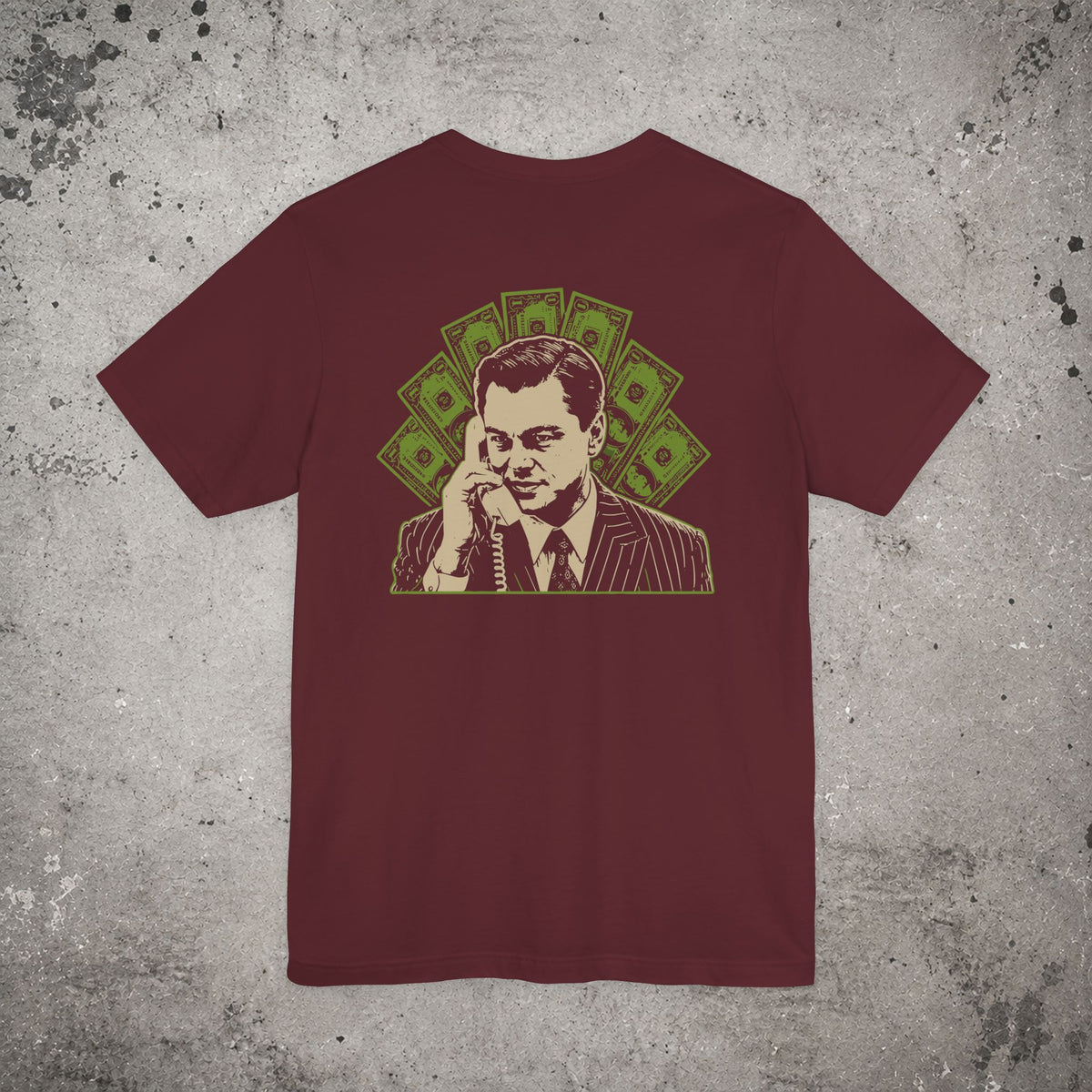 Wall Street Backprint T-Shirt – Trading Graphic Tee