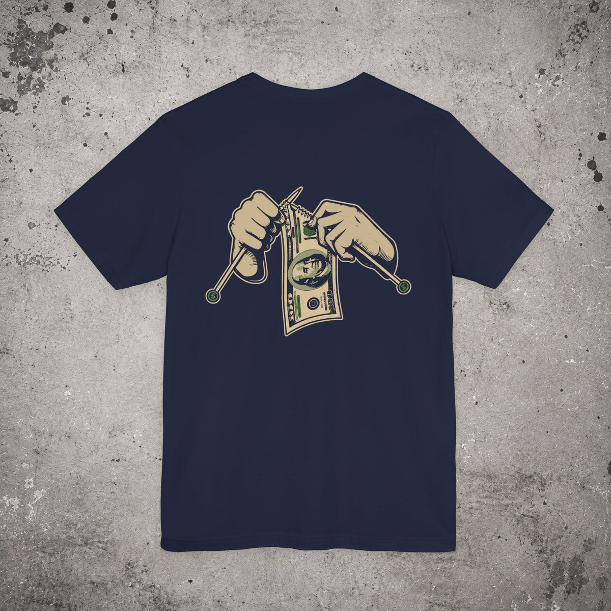 Cash Control Backprint T-Shirt – Trading Graphic Tee