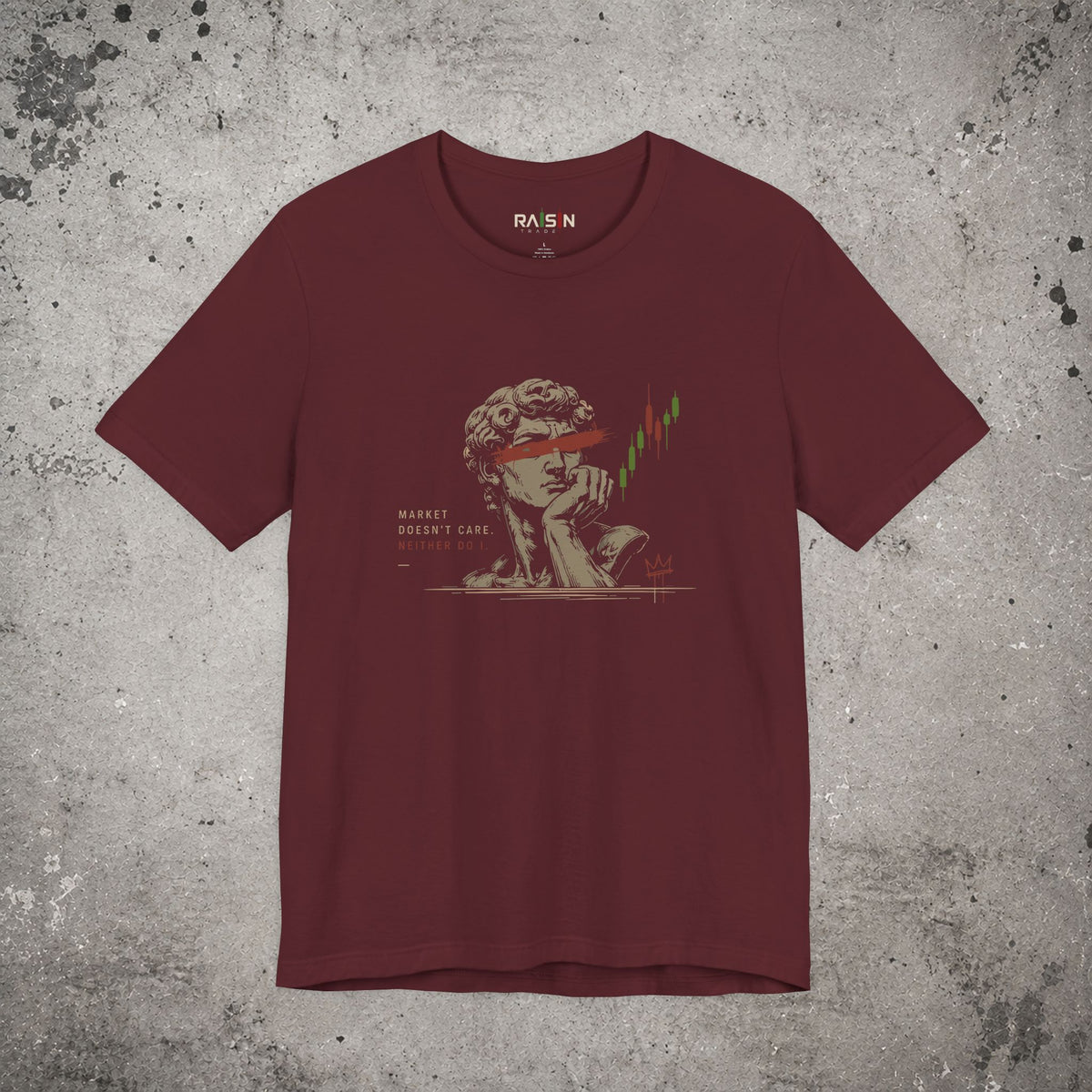 Market Doesn't Care T-Shirt – Trading Graphic Tee