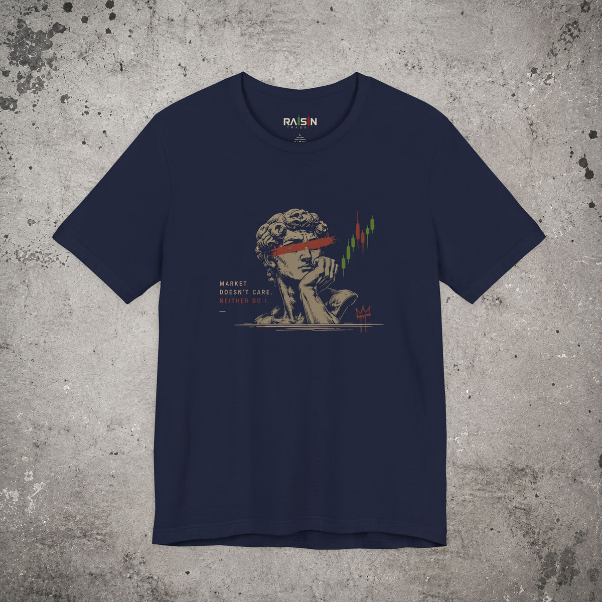 Market Doesn't Care T-Shirt – Trading Graphic Tee
