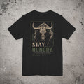Stay Hungry Backprint T-Shirt – Trading Graphic Tee