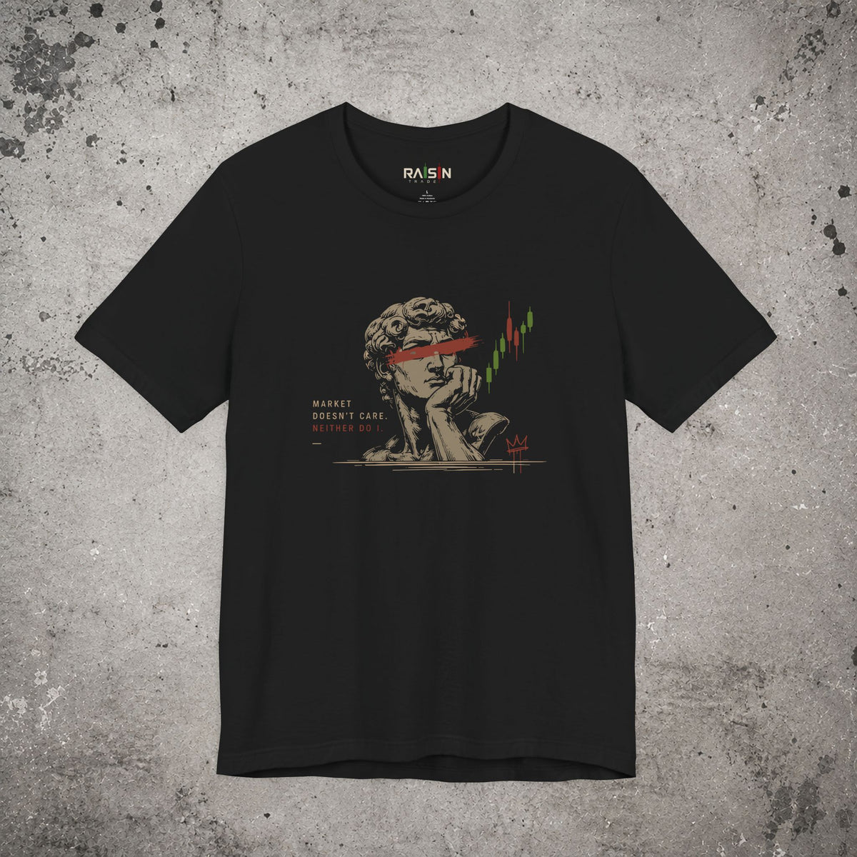 Market Doesn't Care T-Shirt – Trading Graphic Tee