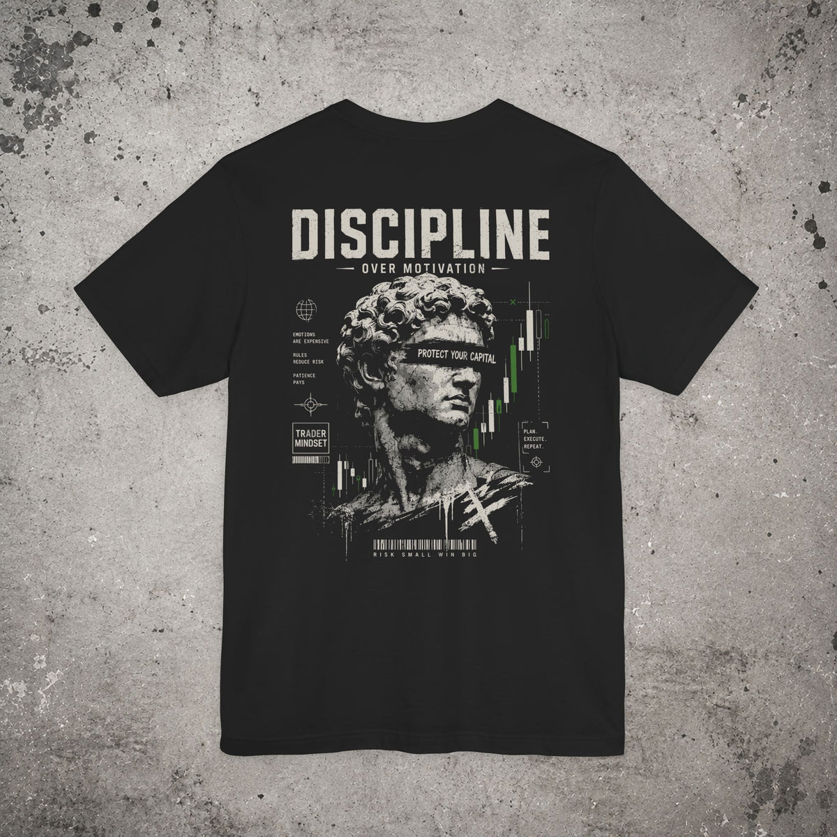 Discipline Backprint T-Shirt – Trading Graphic Tee