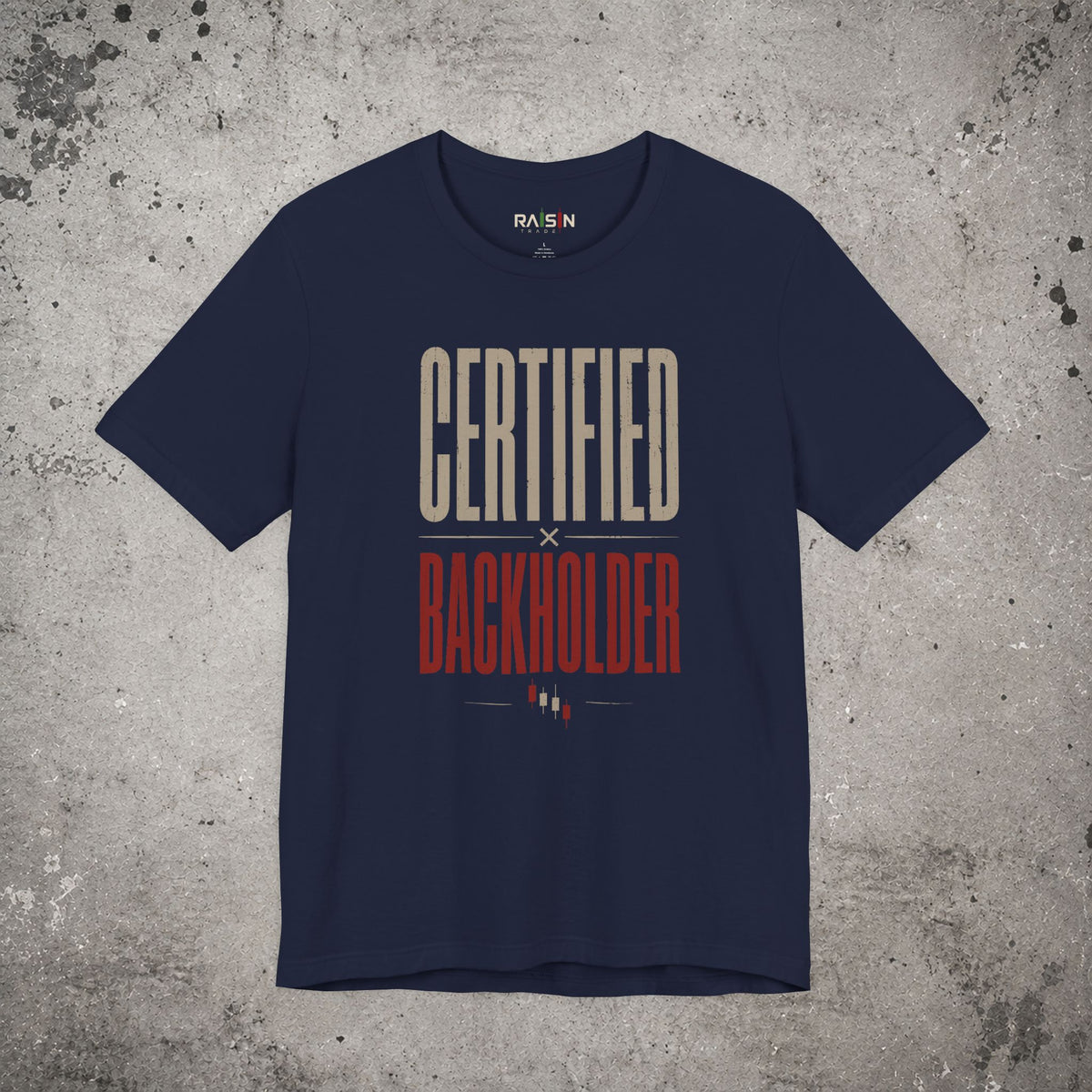 Certified Backholder T-Shirt – Trading Graphic Tee