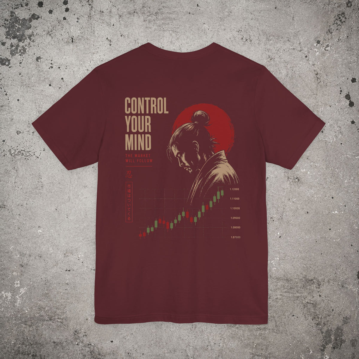 Control Your Mind Backprint T-Shirt – Trading Graphic Tee
