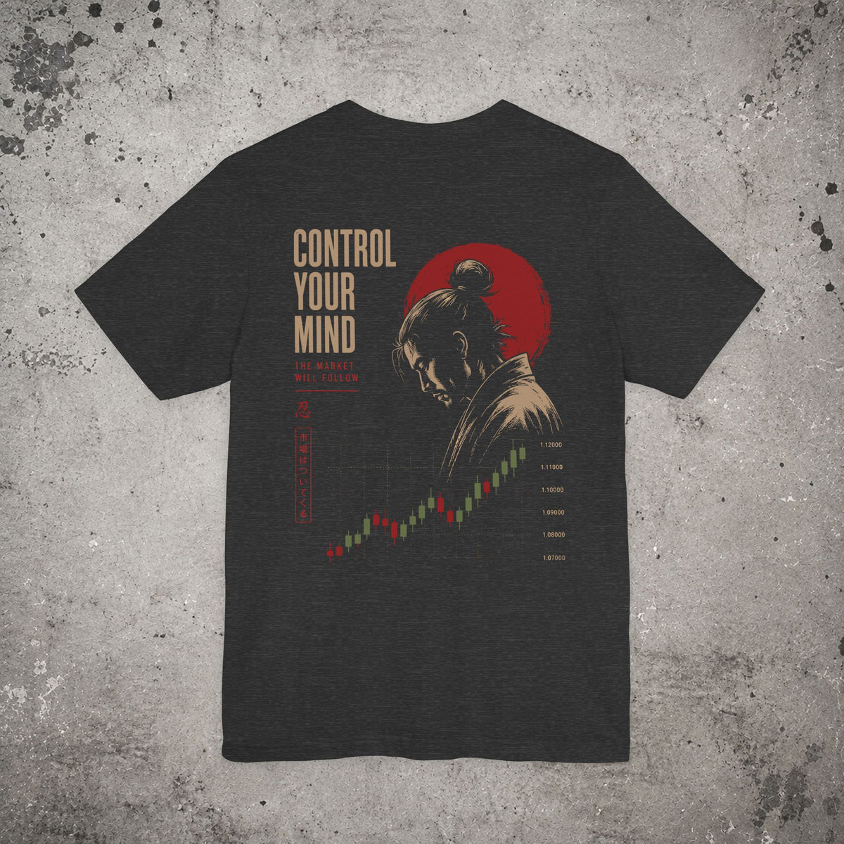 Control Your Mind Backprint T-Shirt – Trading Graphic Tee