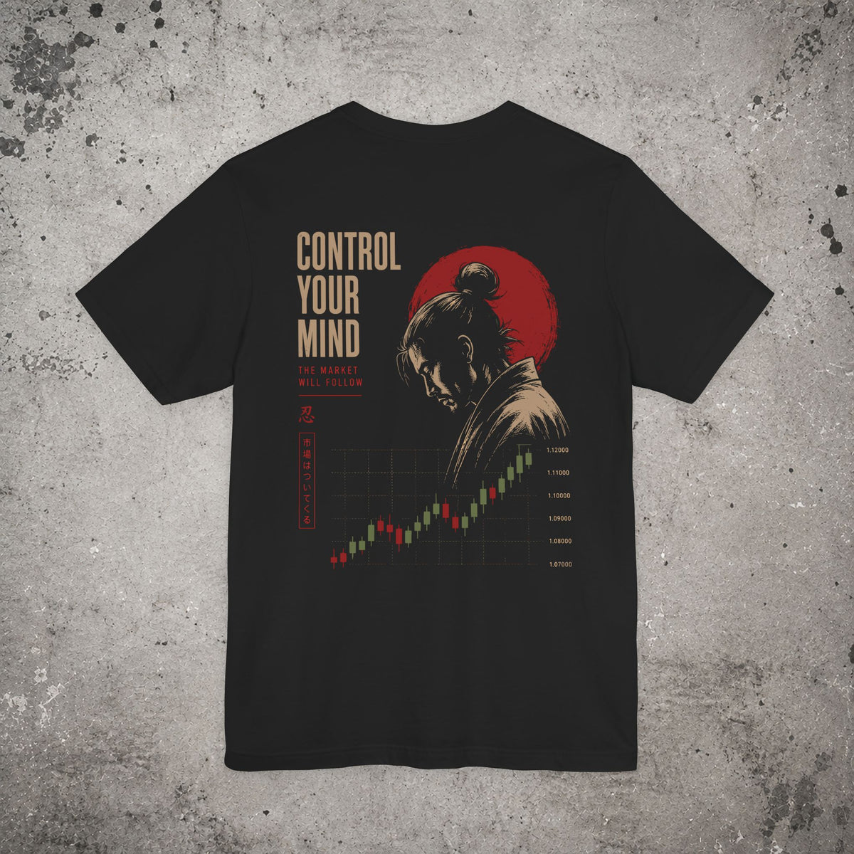 Control Your Mind Backprint T-Shirt – Trading Graphic Tee