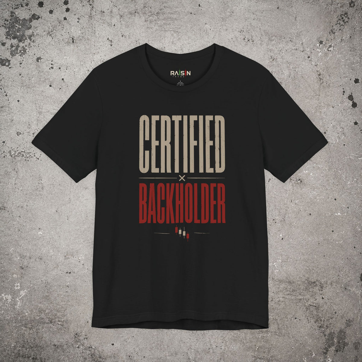 Certified Backholder T-Shirt – Trading Graphic Tee