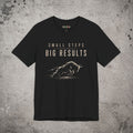 Small Steps Big Results T-Shirt – Trading Graphic Tee