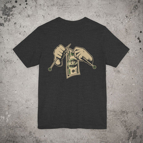 Cash Control Backprint T-Shirt – Trading Graphic Tee