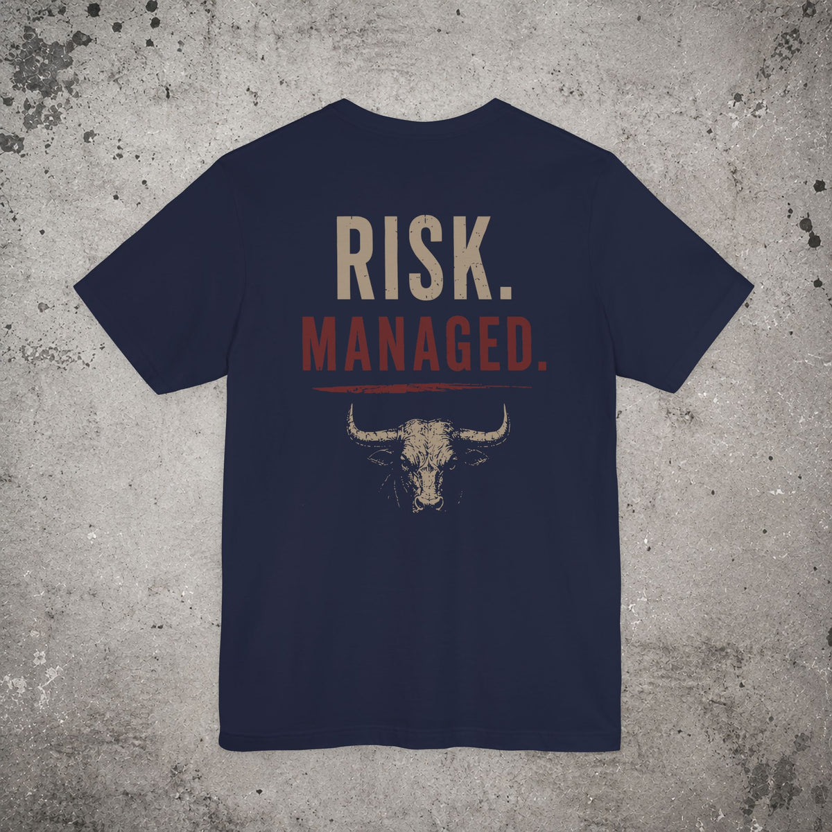 Risk Managed Backprint T-Shirt – Trading Graphic Tee