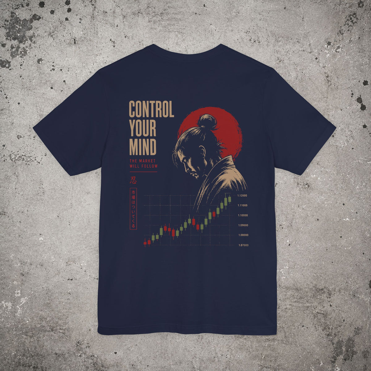 Control Your Mind Backprint T-Shirt – Trading Graphic Tee