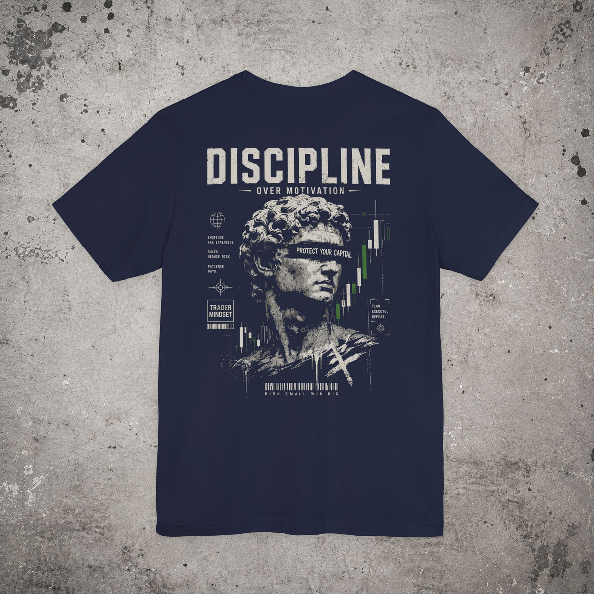 Discipline Backprint T-Shirt – Trading Graphic Tee