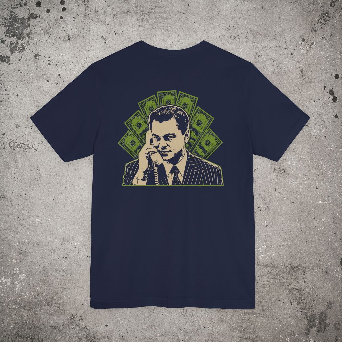 Wall Street Backprint T-Shirt – Trading Graphic Tee